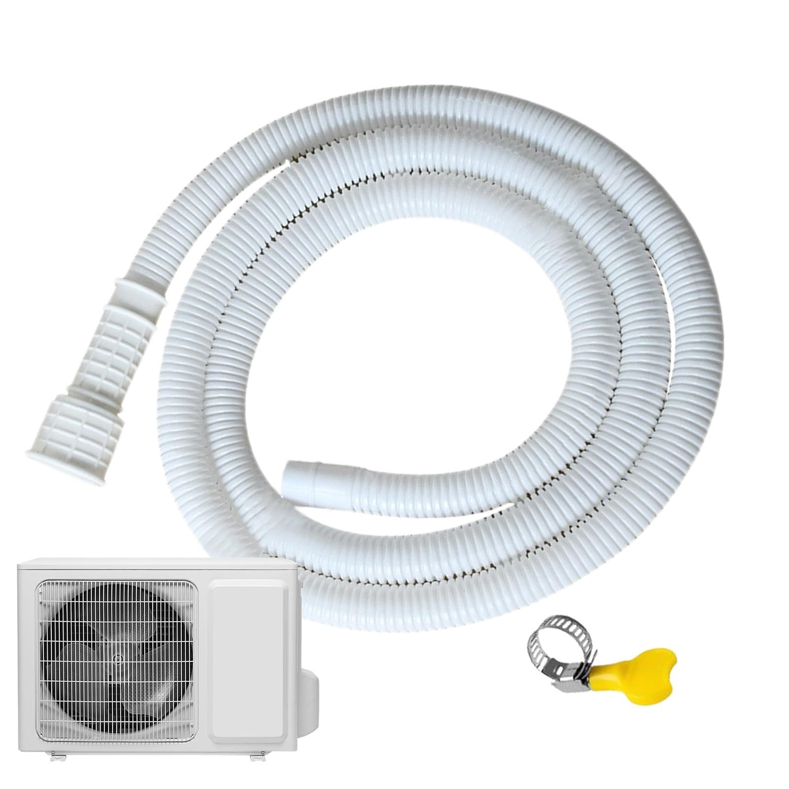 Flexible Dehumidifier Drain Hose - Leak-Proof for AC, Washer & Dishwasher | Home Appliance Maintenance