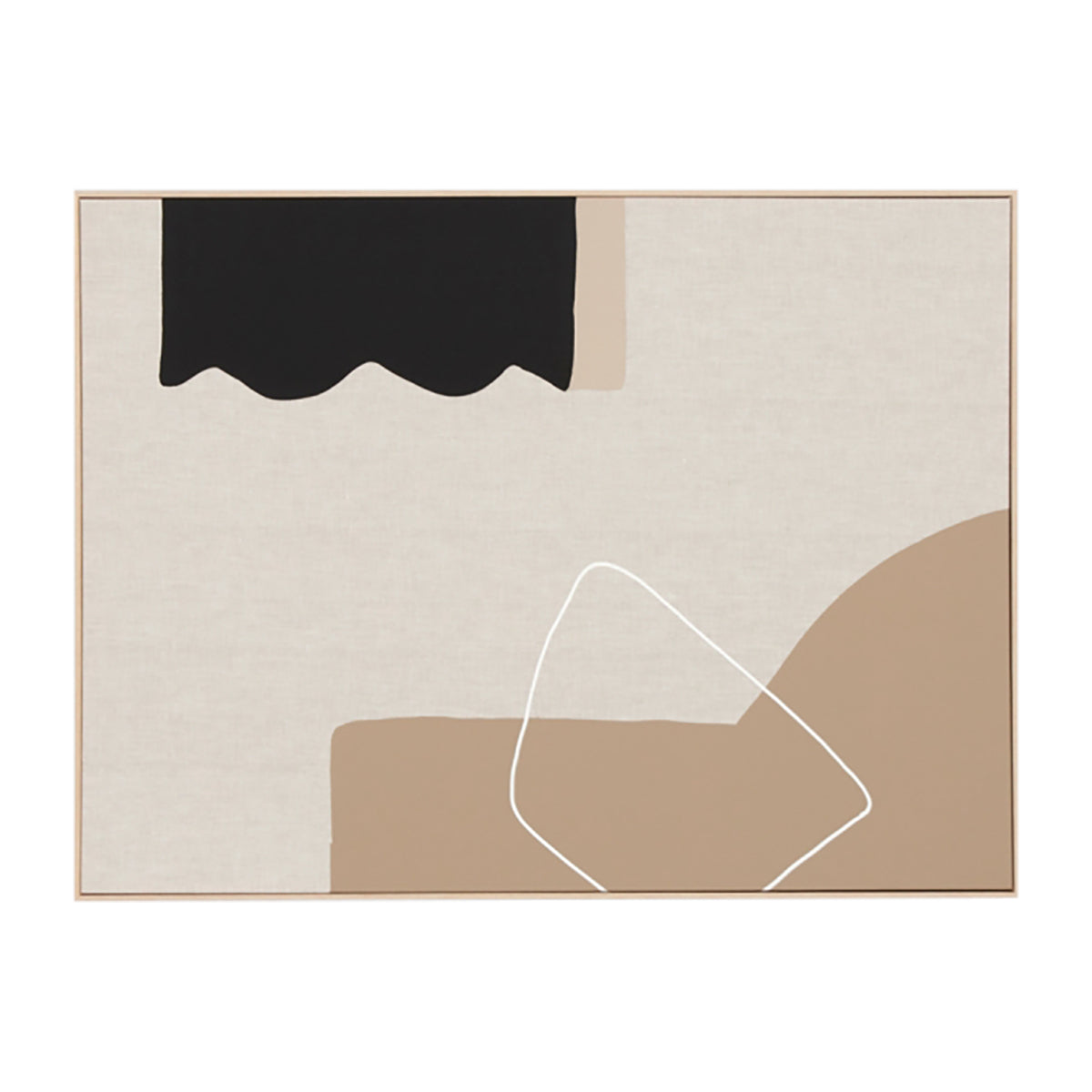 Arles 1 Framed Screenprint - Premium Wall Art for Home & Office Decor - Perfect for Living Room, Bedroom, or Gift Giving