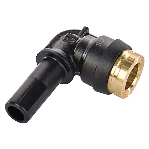 Parker Hannifin 369PTCSP-6-6-pk10 Push-to-Connect Elbow Fitting, 3/8