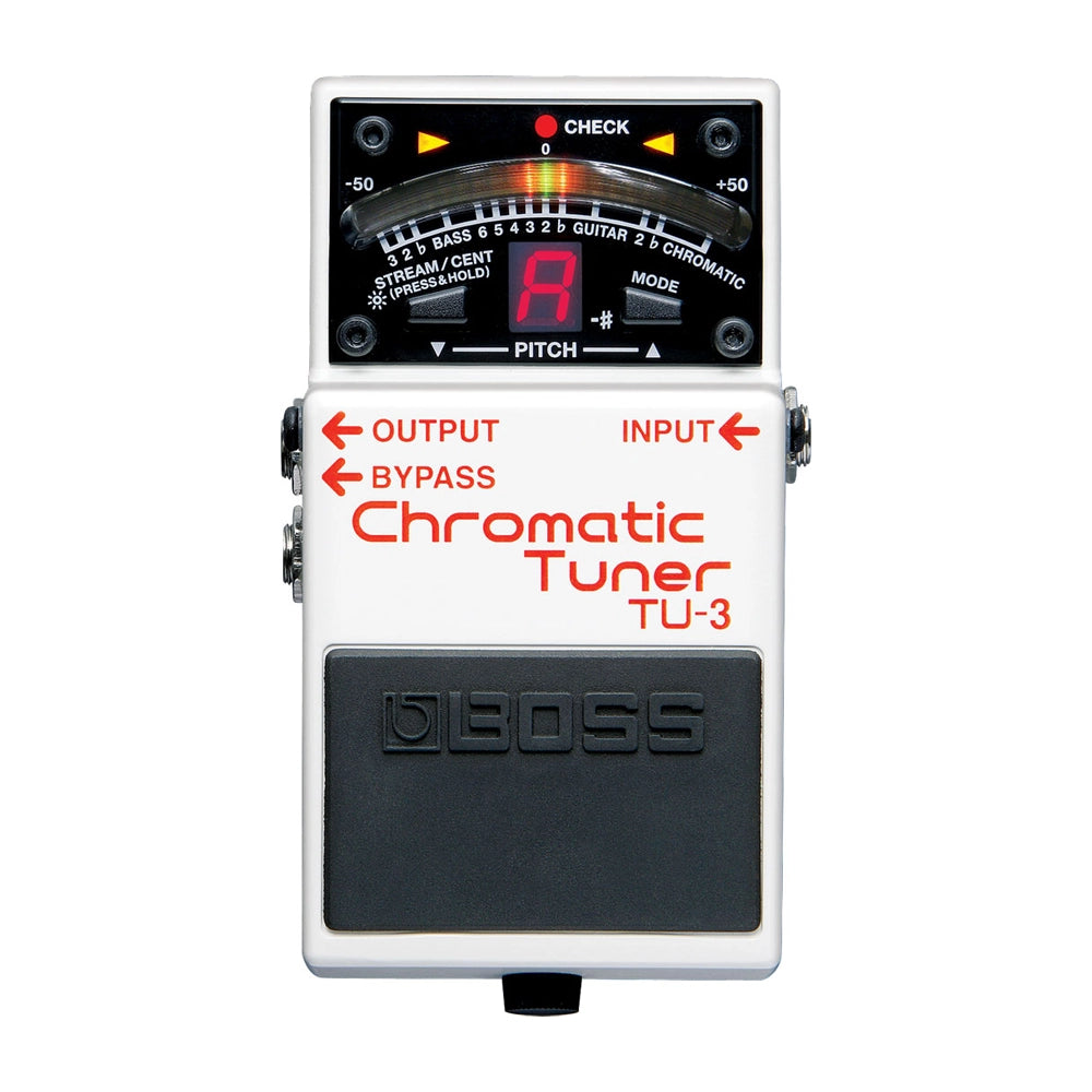Boss TU-3 Chromatic Guitar Pedal Tuner - Accurate Tuning for Electric & Acoustic Guitars - Perfect for Live Performances & Studio Recording