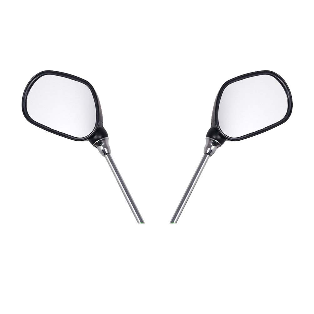 LIOOBO Adjustable Bike Mirror - 1 Pair Universal Rear View Mirror for Bicycle, Motorcycle, and Helmet - 360° Rotatable Handlebar Mirror for Safe Cycling & Riding - Perfect for Commuting, Off-Road & Urban Cycling