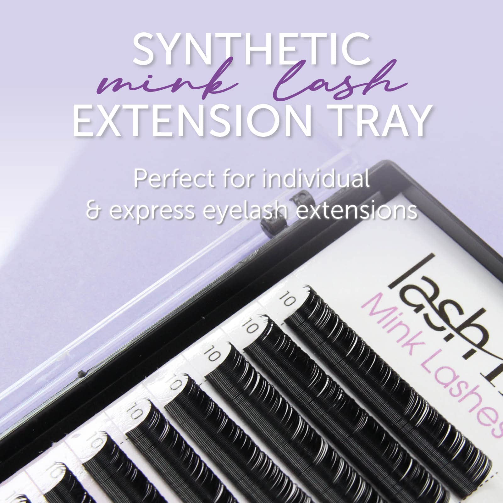 Lash FX Mink Lashes – B Curl, 0.15mm Thick, 10mm Length | Professional False Eyelashes for Volume & Length | Perfect for Weddings, Parties & Special Occasions