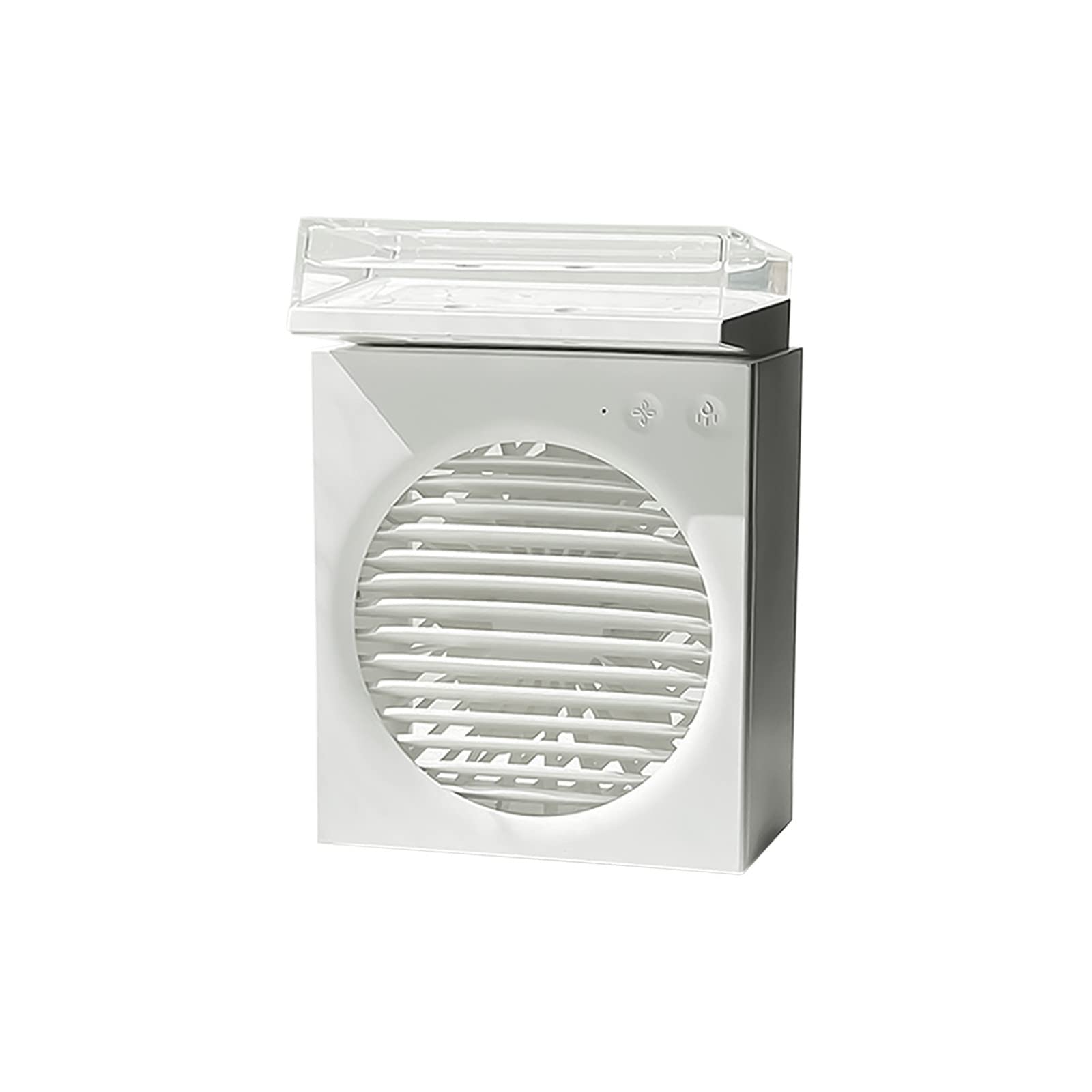 Comigeewa Portable Cooling Fan with Humidifier - 3 Speed Adjustable, Strong Wind, Quiet Operation - Perfect for Home, Bedroom, Office & Travel Use