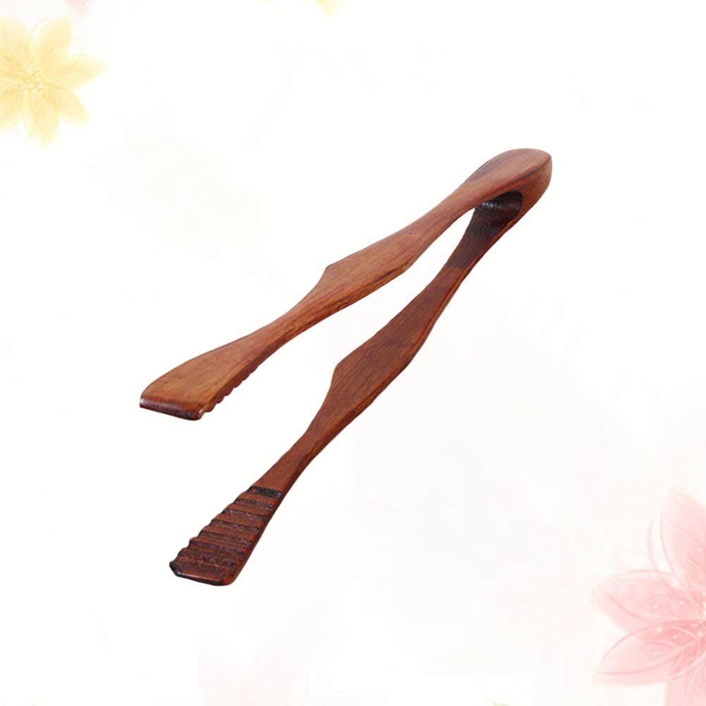 Wooden Bread Clips - Kitchen Serving Tongs for Bread, Pastries & Food - Perfect for Baking, Picnics & Party Serving
