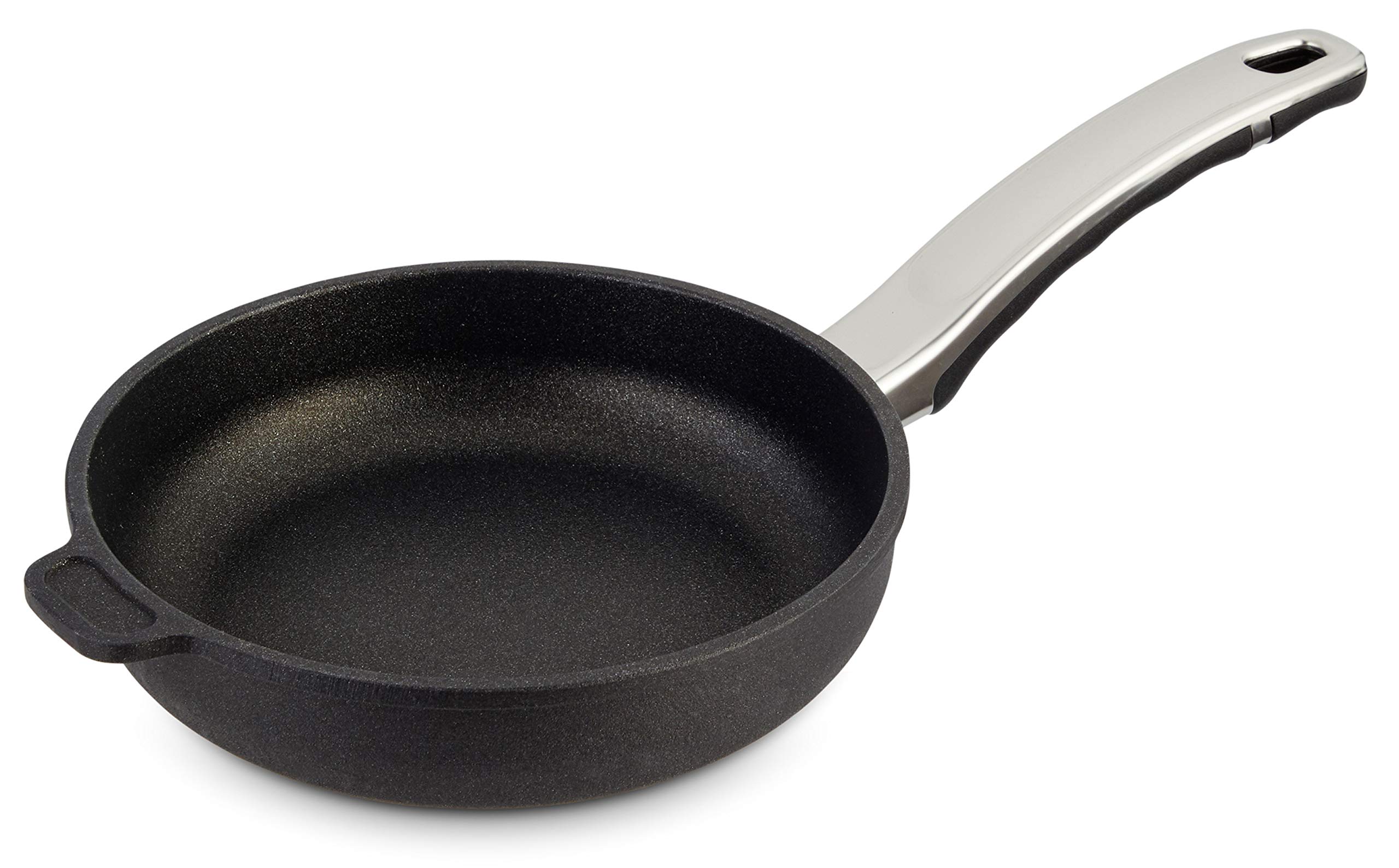 Ozeri Professional Series 8-Inch Black Earth Ceramic Non-Stick Fry Pan - Healthy Cooking, Dishwasher Safe, PFOA-Free - Perfect for Sautéing, Frying & Omelets