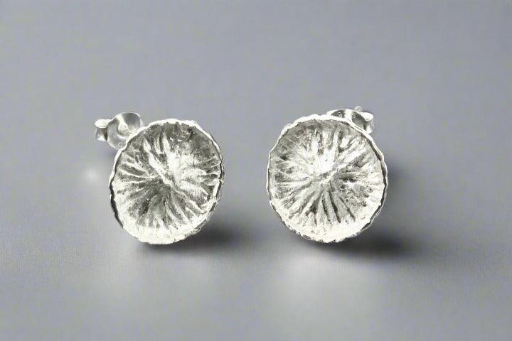 Sterling Silver Daisy Button Stud Earrings - Elegant Floral Jewelry for Women, Perfect for Everyday Wear & Special Occasions