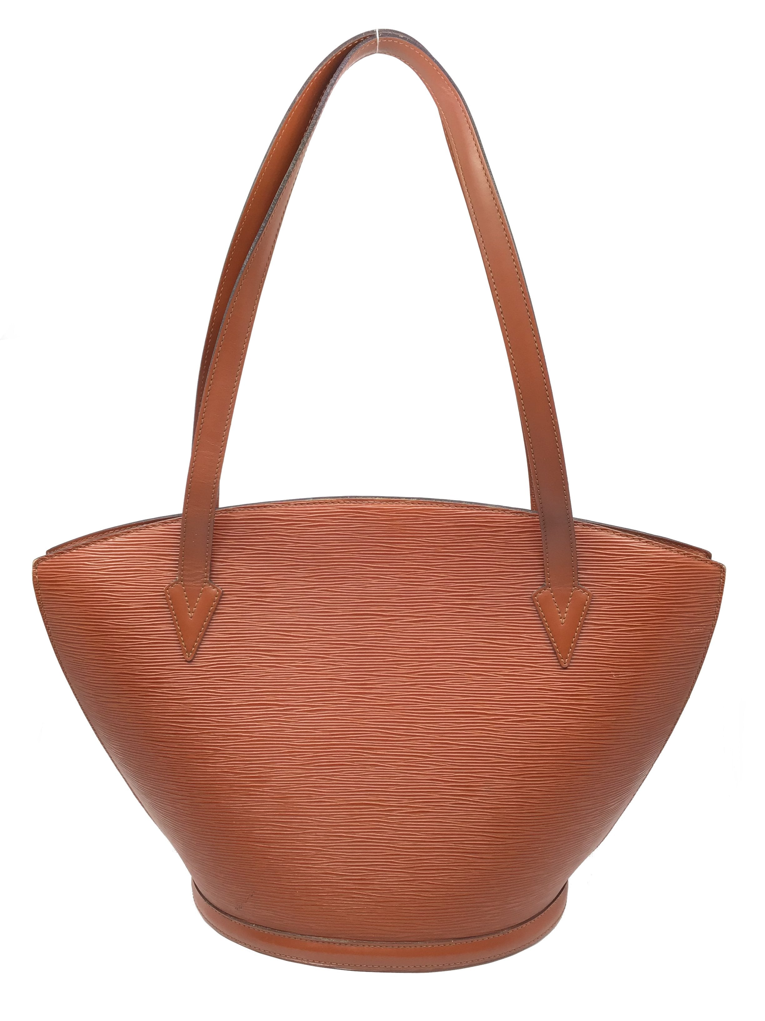 Authentic Louis Vuitton Epi Leather Saint Jacques PM Handbag - Luxury Crossbody Bag for Women, Perfect for Work, Travel & Everyday Use
