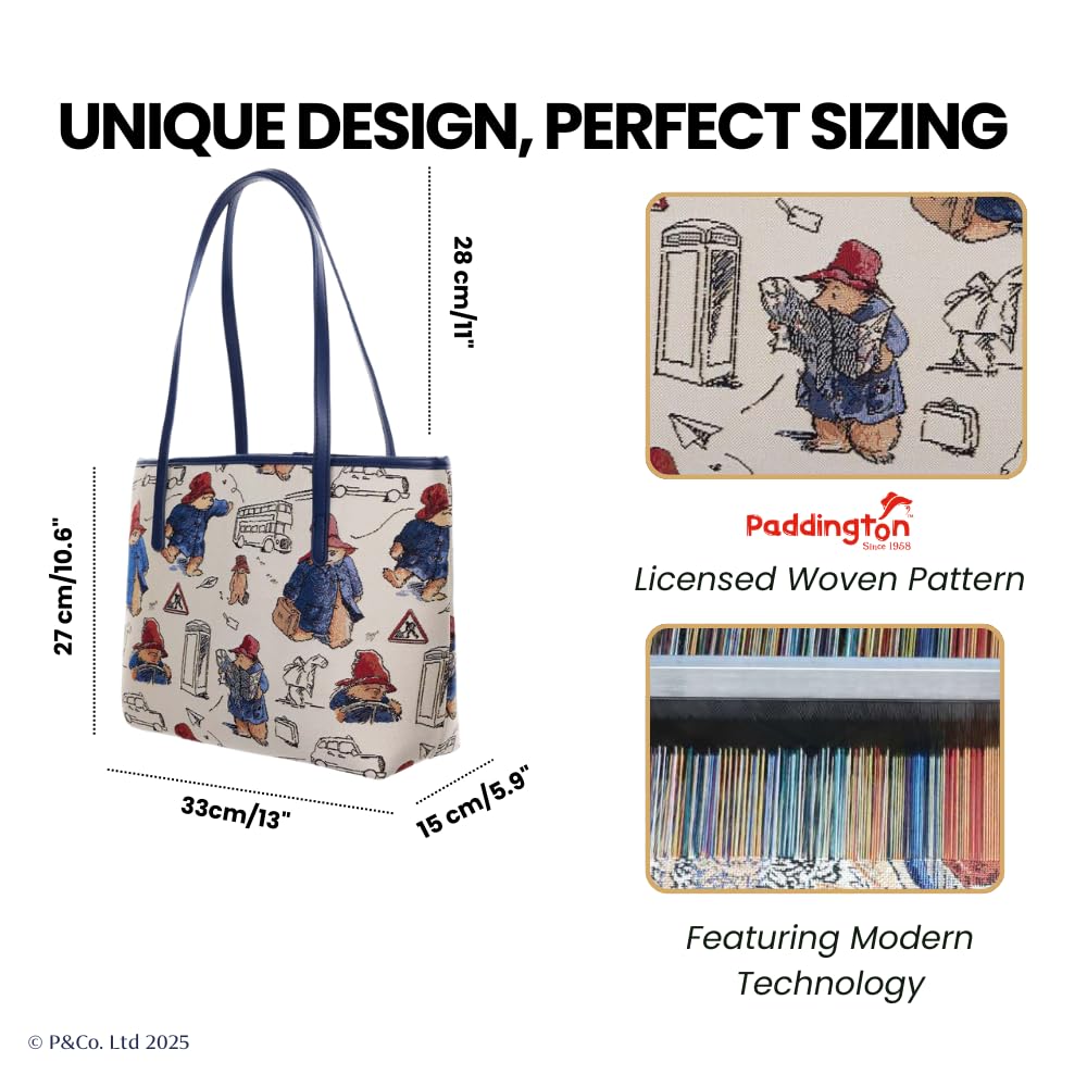 **Signare Stylish Tapestry Shoulder Bag for Women - Durable & Fashionable Tote Bag for Work, Travel & Daily Use | Perfect for Office, Commute & Weekend Outings**