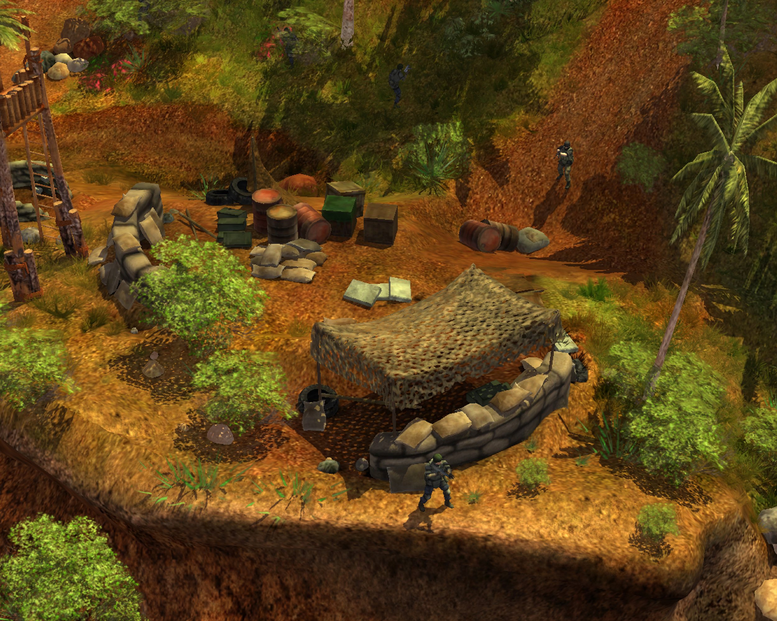Hired Guns: The Jagged Edge - Tactical Strategy Game for PC | Military Simulation & Team Management | Perfect for War Strategy Enthusiasts and Tactical RPG Fans