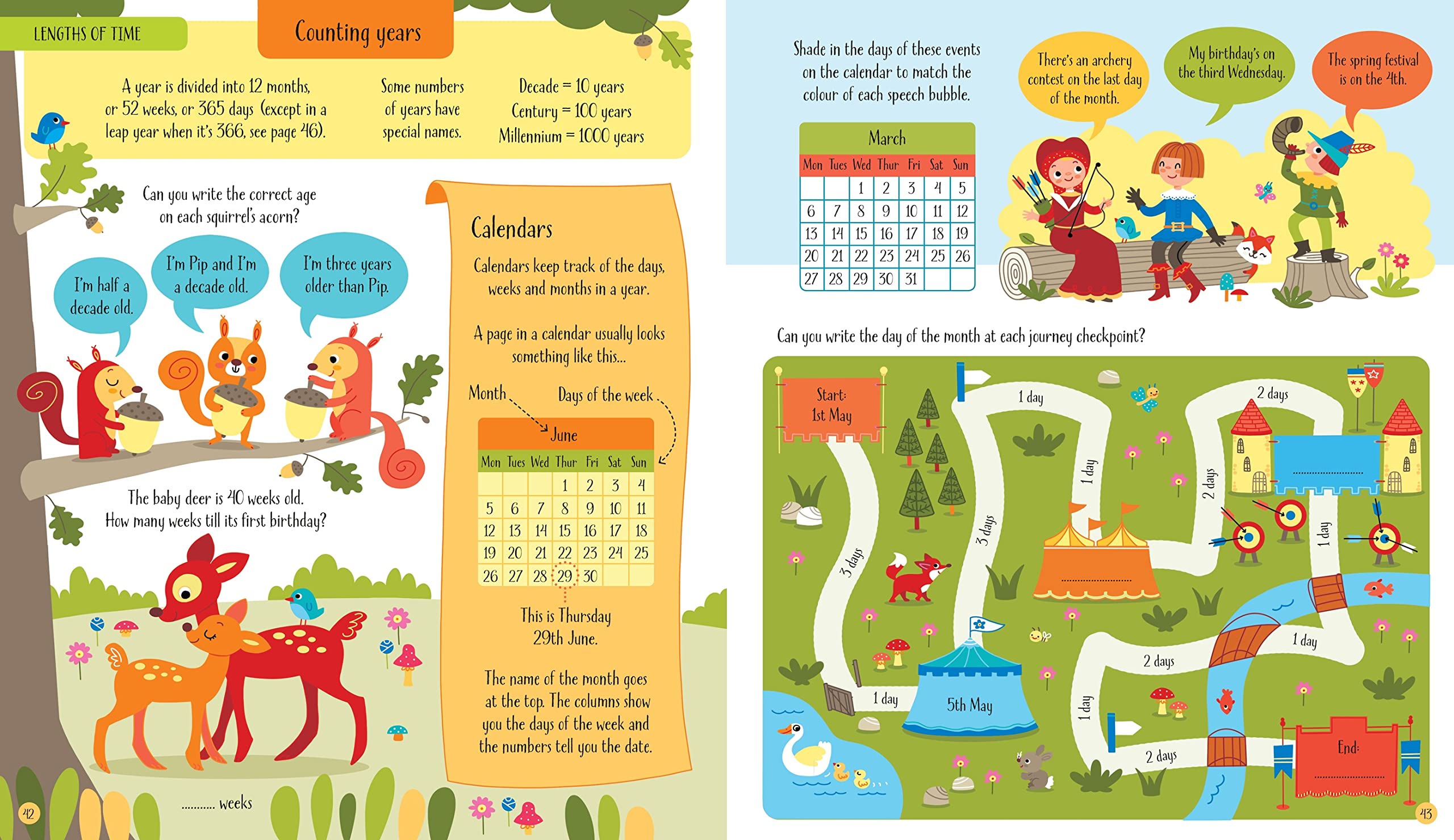 Learn to Tell Time - Fun and Educational Activity Book for Kids | Perfect for Homeschooling, Classroom Learning & Parent-Child Bonding