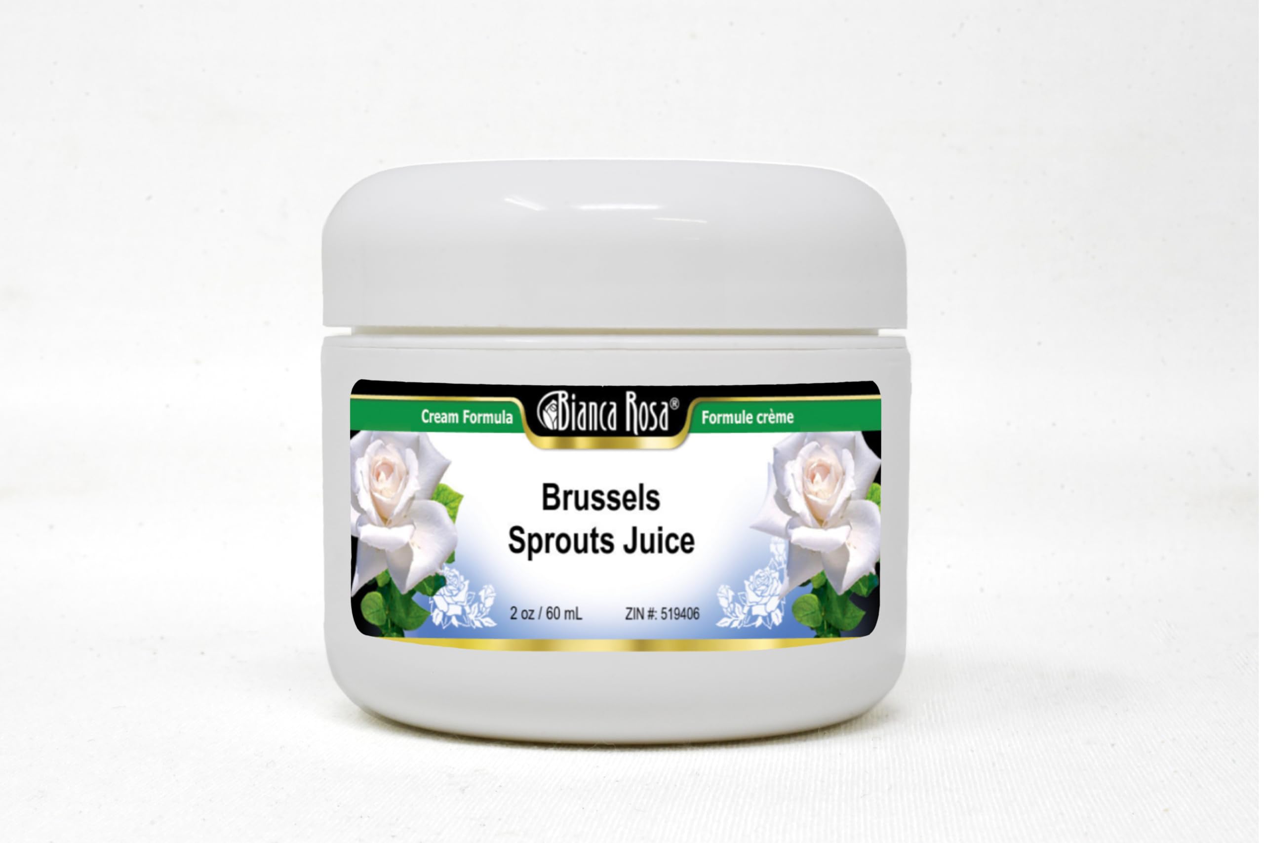 Organic Brussels Sprouts Juice Cream - 2 oz | Antioxidant-Rich Skincare | ZIN: 519406 | Perfect for Dry Skin & Nighttime Hydration