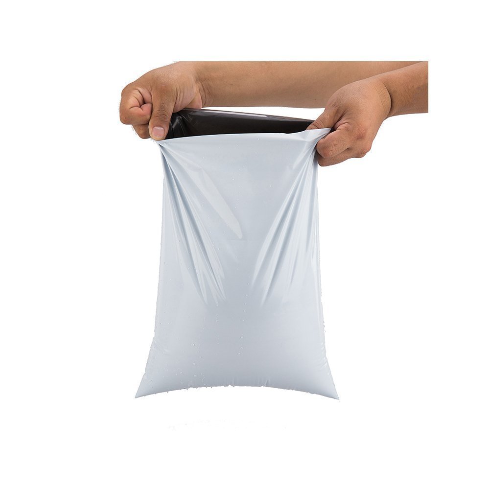 14.5x19 Inch 2.5 Mil White Self-Sealing Poly Mailers (1000 Pack) - Durable Shipping Envelopes for Ecommerce, Clothing, Books & Small Packages