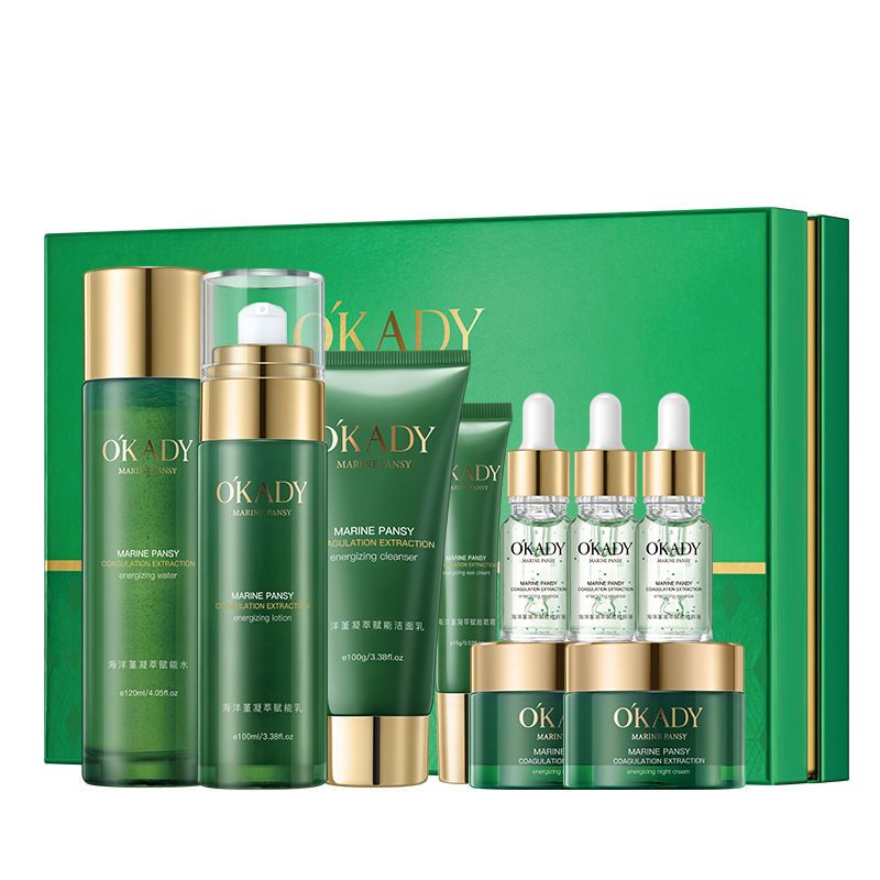 Organic Plant-Based Skin Care Set - Hydrating Water Lotion & Moisturizing Cream for Face & Body | Natural Cosmetics for Daily Skincare Routine & Spa Days