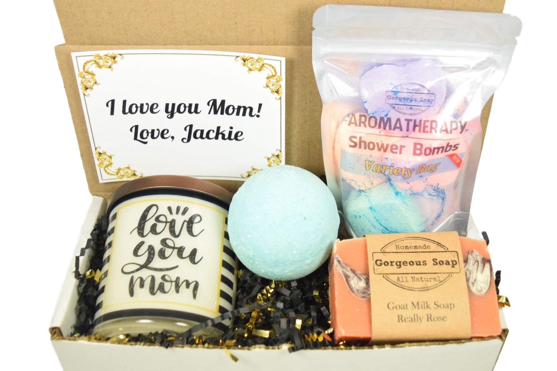 Personalized Mom Gift Box - Unique Mother's Day Gift Set with 14 Customizable Styles | Thoughtful Present for Birthday, Anniversary, Thank You & Special Occasions