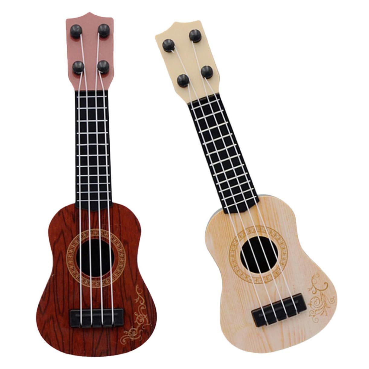 KOMBIUDA 2-Pack Kids Toy Guitar Strings - Realistic Simulation Strings for Children's Musical Instruments - Perfect for Pretend Play, Music Learning & Role-Playing Games