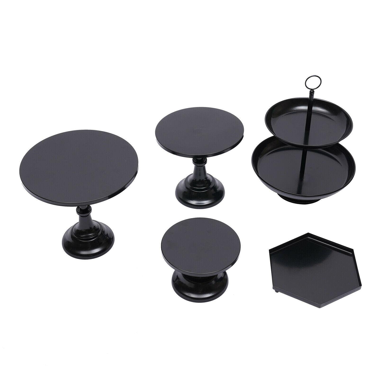 5-Piece Cupcake Holder Tower - Elegant Dessert Stand for Candies, Cookies, Muffins & Pastries Display | Perfect for Birthday Parties, Weddings, Baby Showers & Tea Time Decor