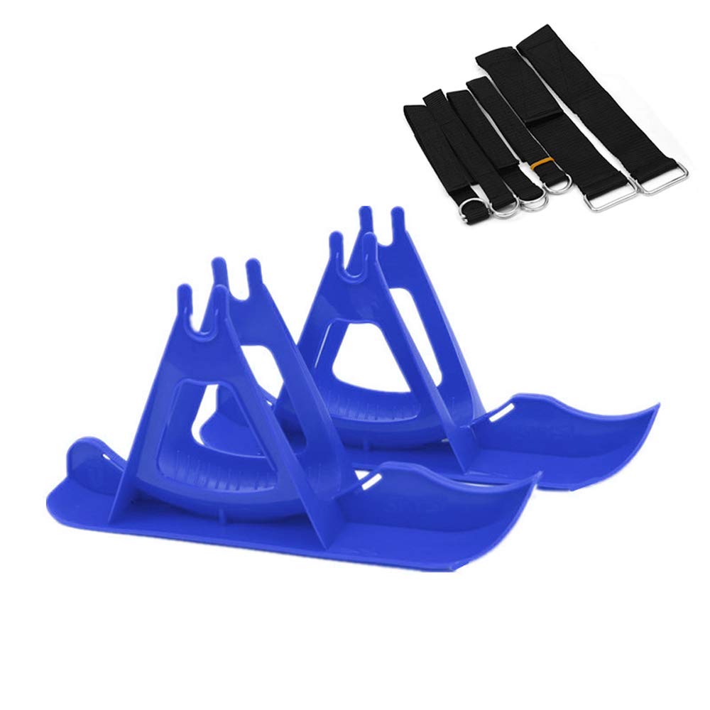 Taruor Ski Scooter for Kids - Adjustable DIY Balance Bike & Snowboard Scooter - Perfect for Winter Sports, Outdoor Play & Learning to Ride