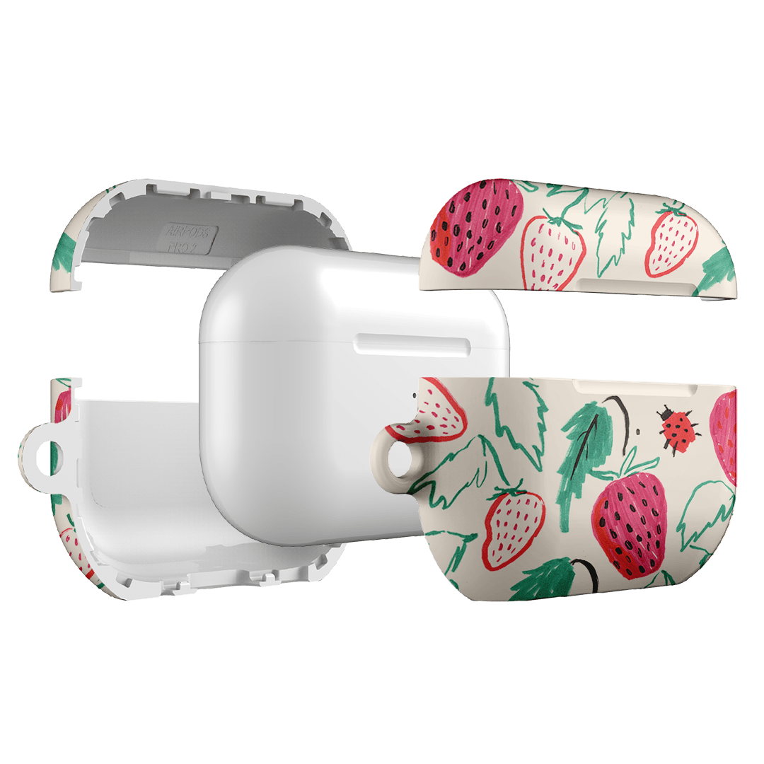 Cute Ladybug Pattern AirPods Pro Case Cover - Protective & Stylish for Apple AirPods Pro 2nd/1st Gen - Perfect for Travel, Workout & Daily Use
