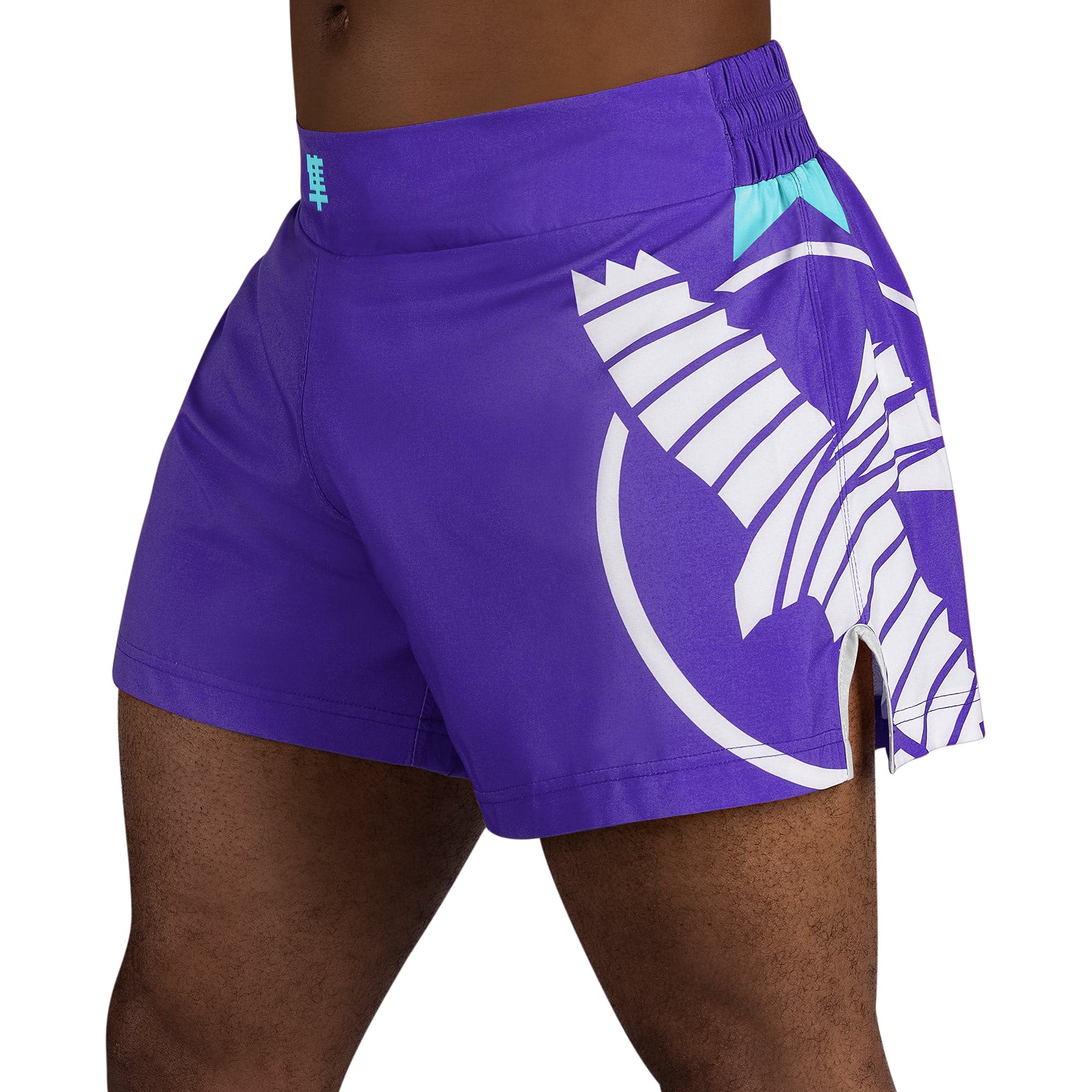 Hayabusa Men's Icon Kickboxing Shorts - Breathable MMA Training Shorts for Muay Thai & Boxing | Perfect for Gym Workouts & Martial Arts Competition