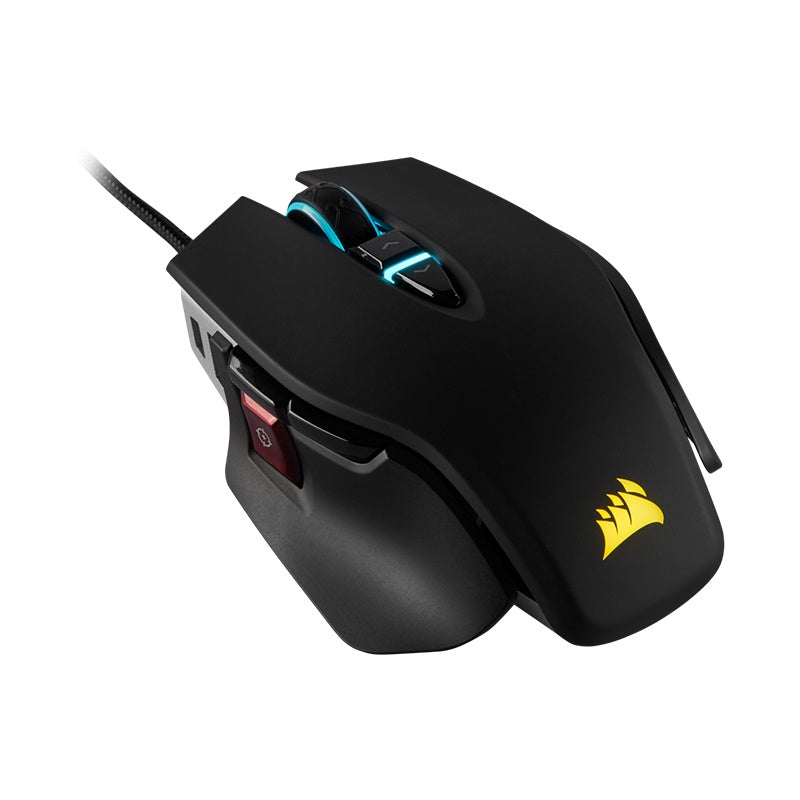 Corsair M65 RGB Elite Tunable FPS Gaming Mouse - Black | High Precision Optical Sensor, 8 Programmable Buttons | Perfect for Competitive Gaming & Esports