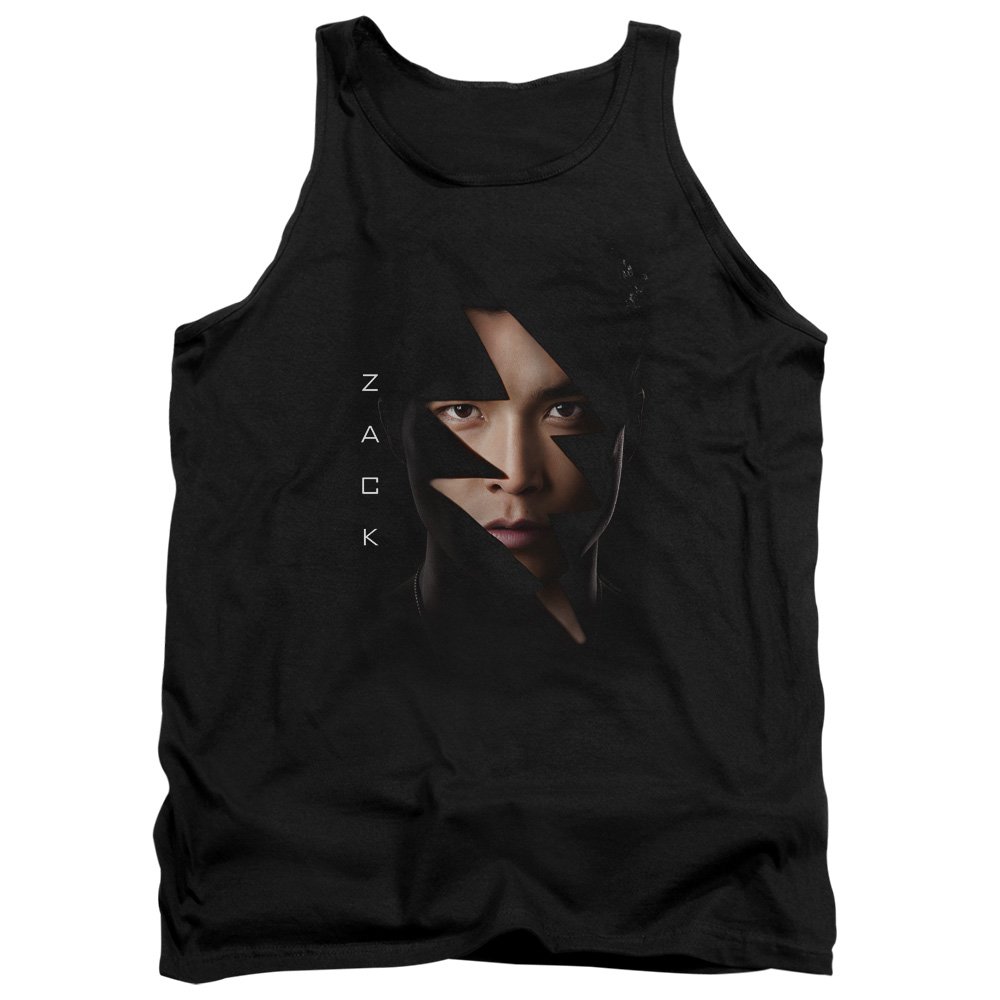 Power Rangers Zack Bolt Unisex Tank Top for Men & Women - Casual Graphic Tee for Cosplay, Comic Con & Superhero Fans