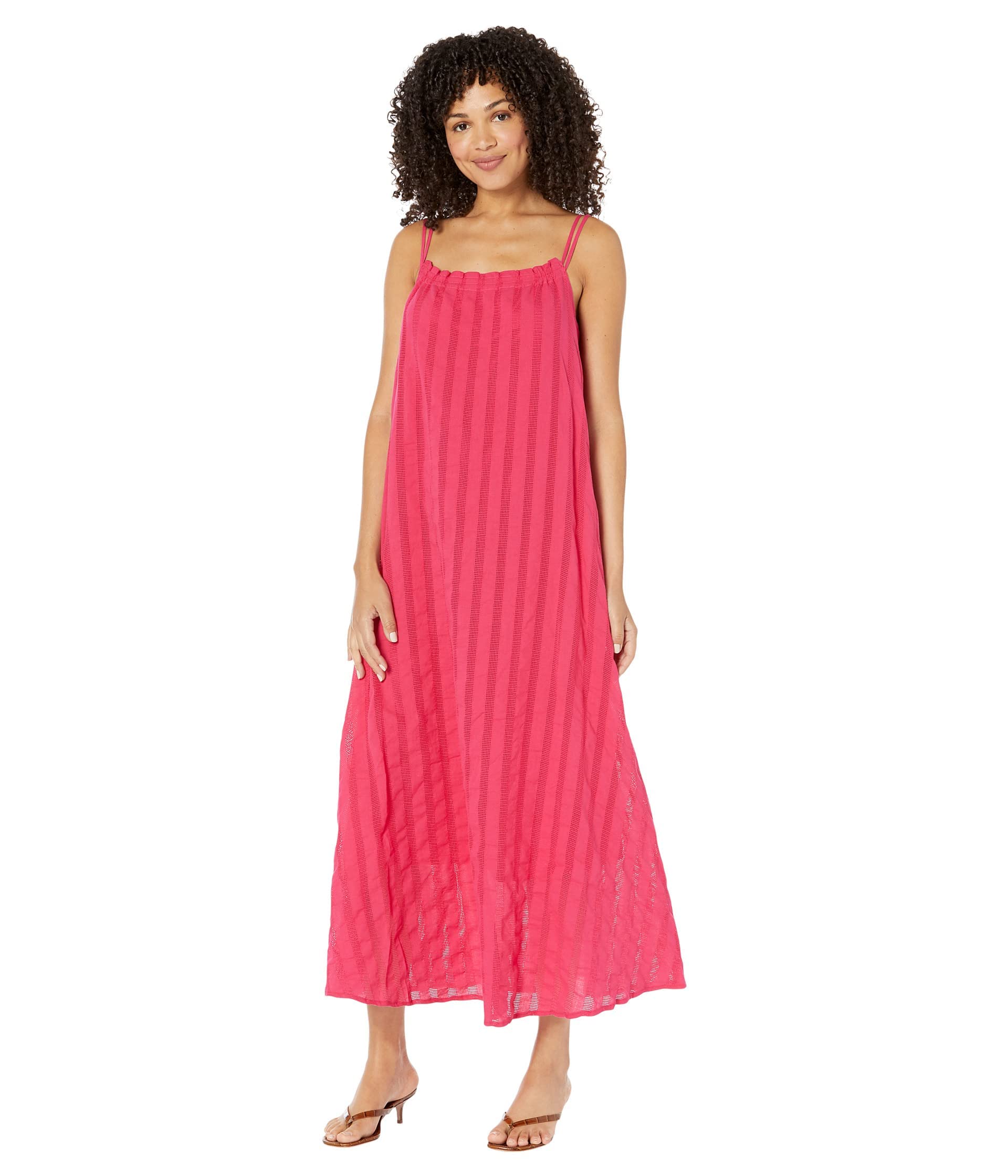 BB DAKOTA Women's Flowget About It Dress - Flowy Casual Summer Dress for Beach, Vacation & Everyday Wear