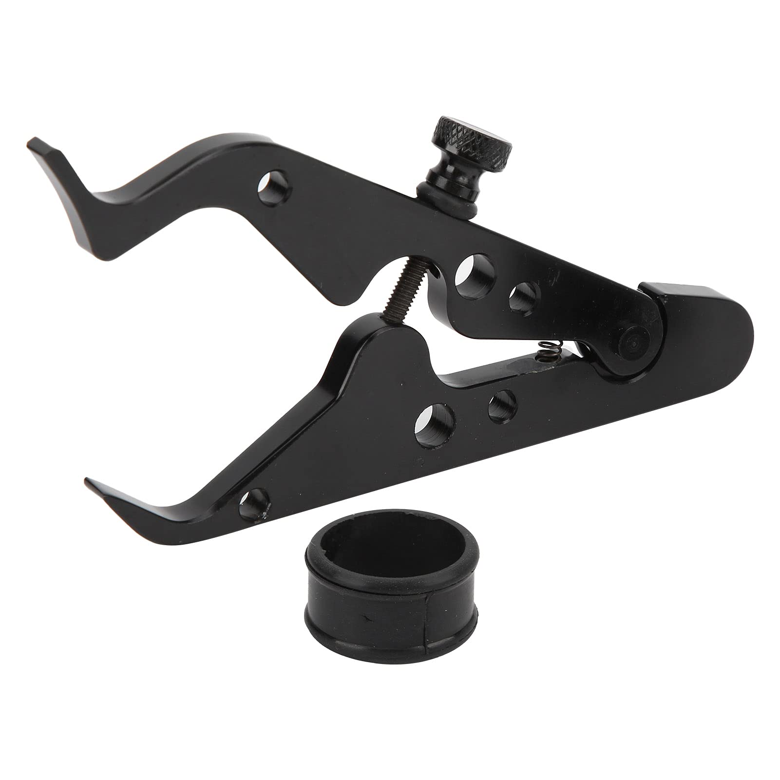Aramox Motorcycle Cruise Control Throttle Lock - Universal Aluminum Alloy Grip Assist Retainer for Long Rides and Highway Cruising