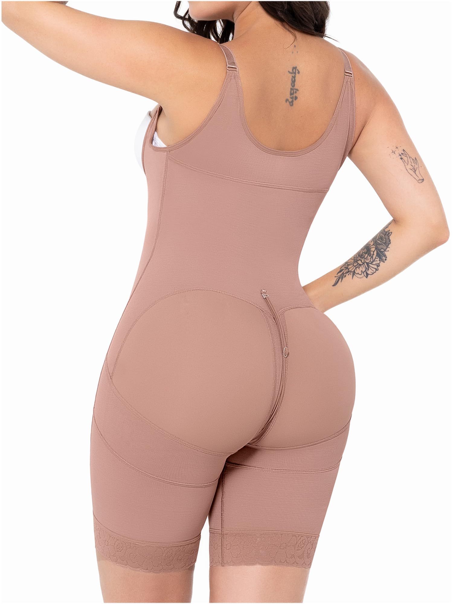 MARIAE FQ105 Post-Surgery Compression Garment for Women - Butt Lifter & Tummy Control Shapewear - Perfect for Liposuction Recovery & Body Contouring