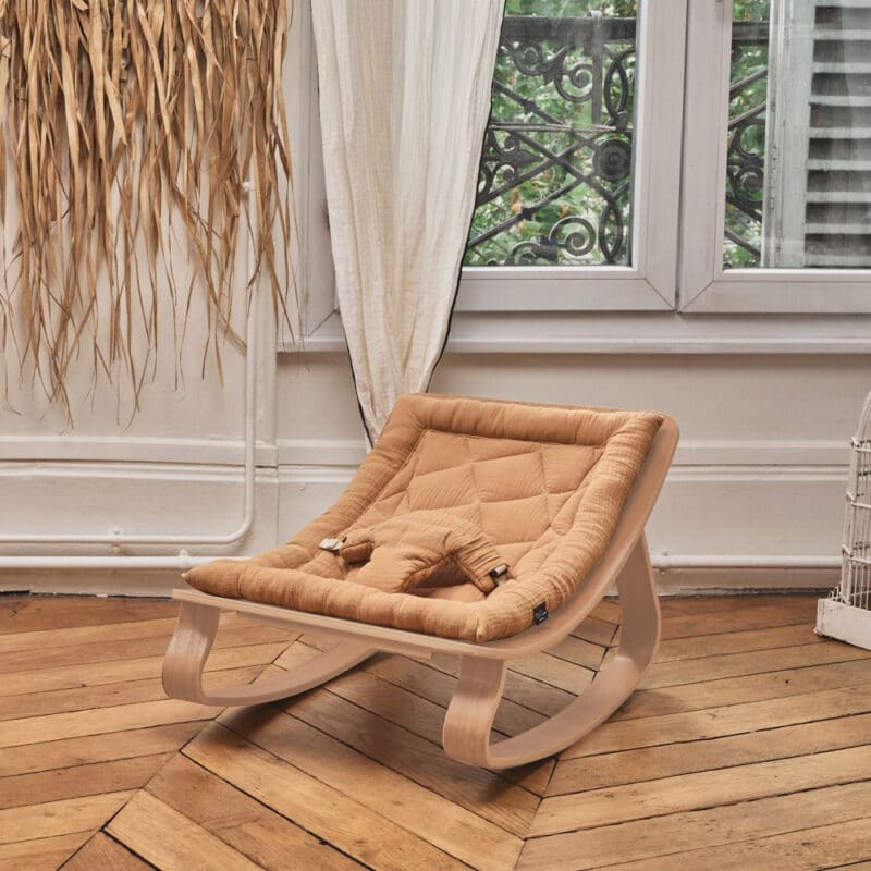 Charlie Crane Levo Baby Rocker - Adjustable Infant Rocking Chair for Newborns & Toddlers | Safe & Comfortable Nursery Seating for Soothing & Playtime