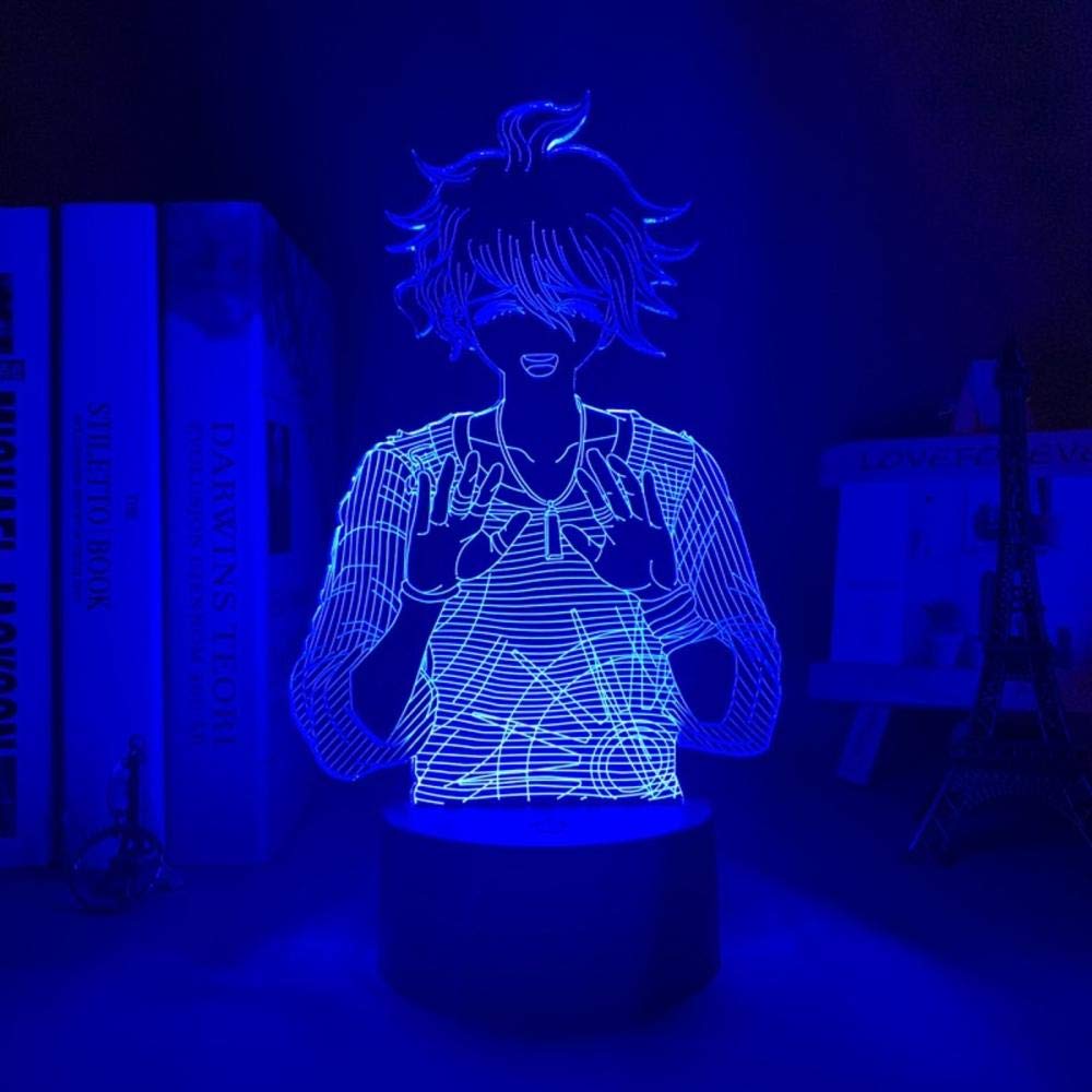 3D Anime LED Night Light for Kids - Rantaro Amami Illusion Lamp with 7 Color Touch Control, Acrylic Neon Bedroom Decor | Perfect Gift for Children, Feng Shui HOICHAN Night Light for Nursery, Kids Room & Sleep Aid