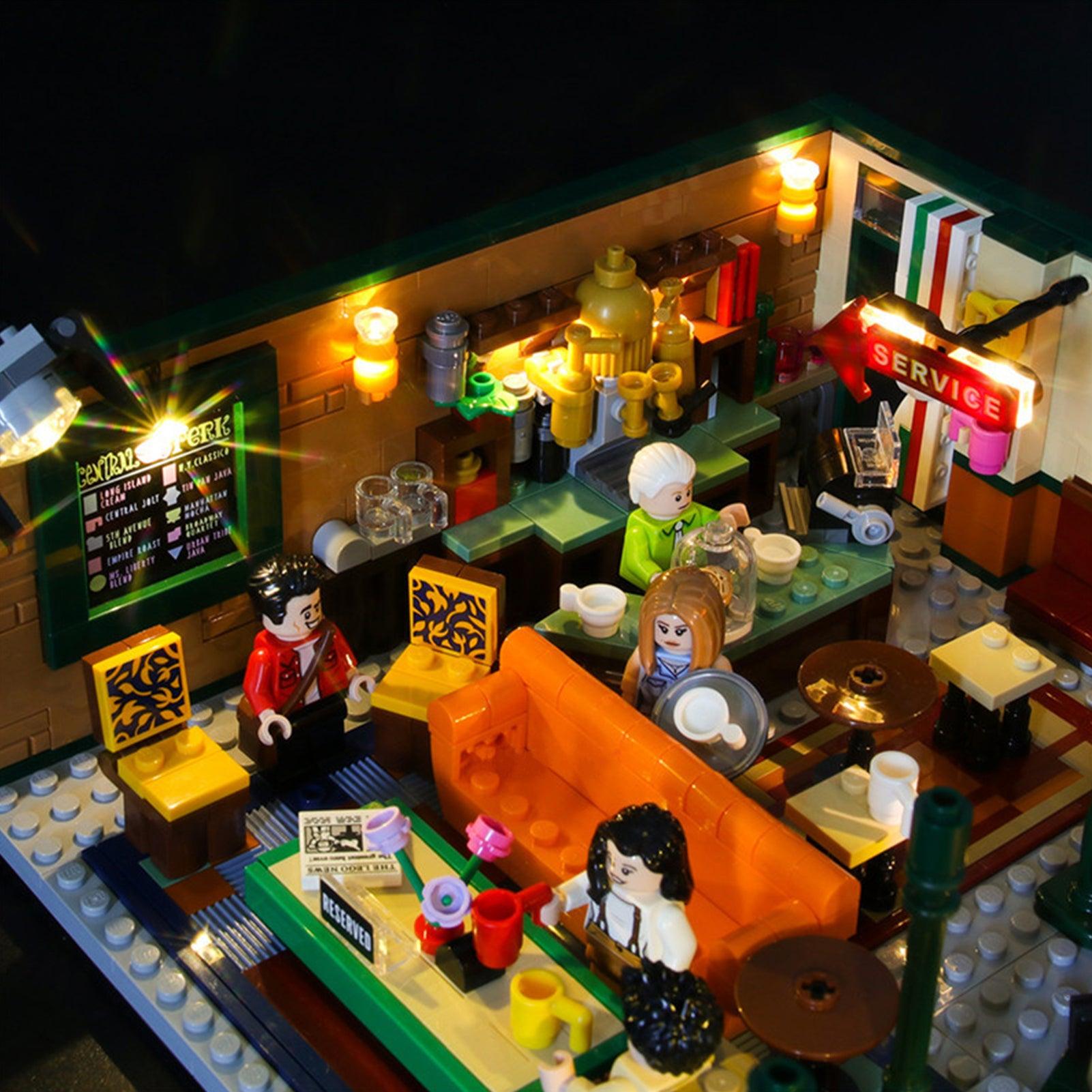 LEGO Ideas Central Perk 21319 Light Kit - Compatible Lighting Set for LEGO Cafe Building Model - Perfect for Display & Nighttime Illumination