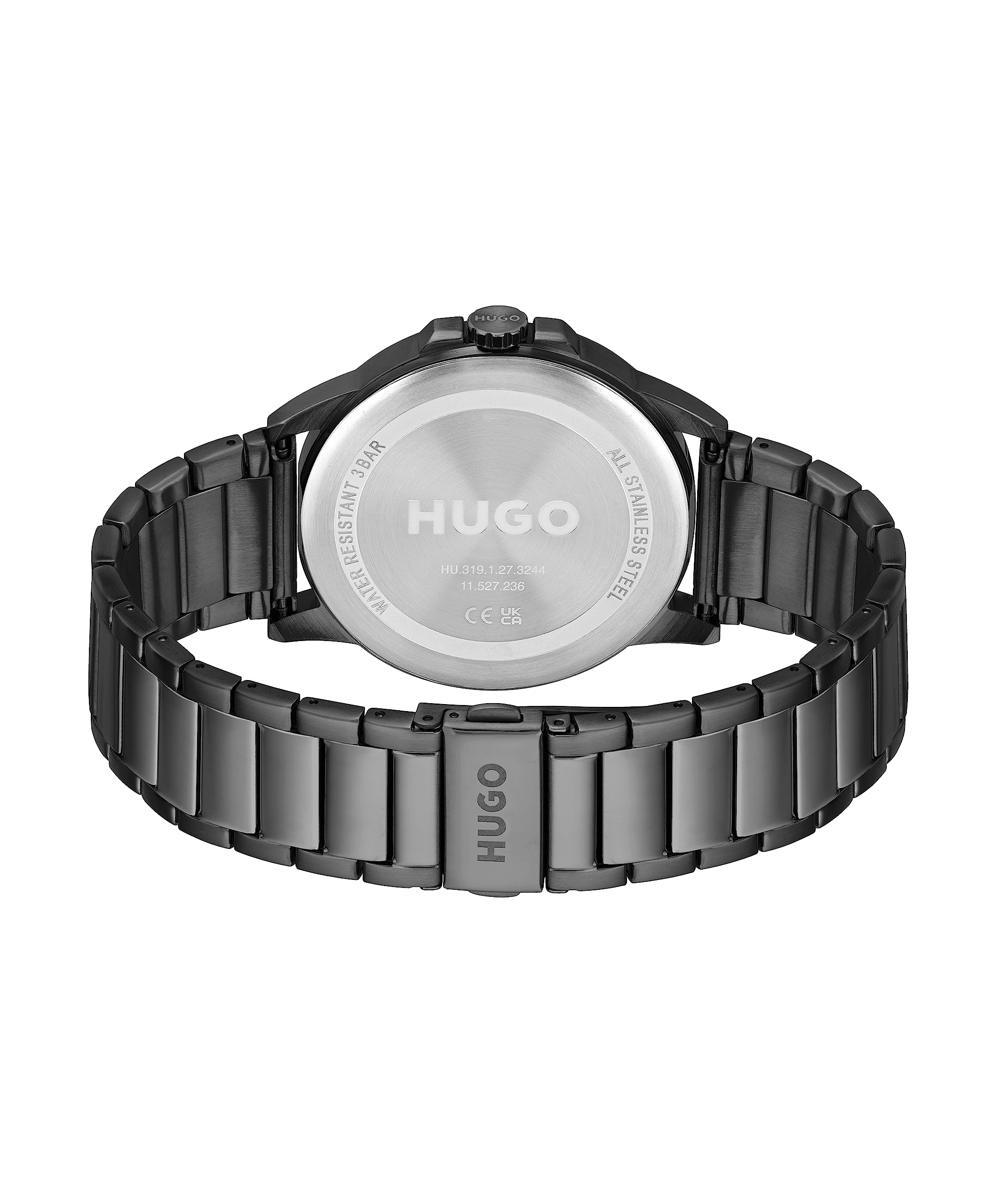 HUGO Men's Quartz Watch - Stainless Steel or Leather Strap for Business & Casual Wear