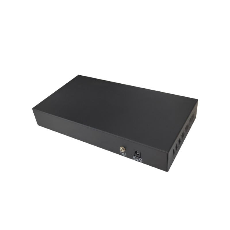 D-Link DMS-F109XS 9-Port 2.5G/10G Multi-Gigabit Desktop Switch - High-Speed Network Hub for Home & Office - Perfect for Gaming, Streaming & Large File Transfers
