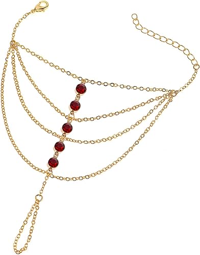 Gold Wine Red