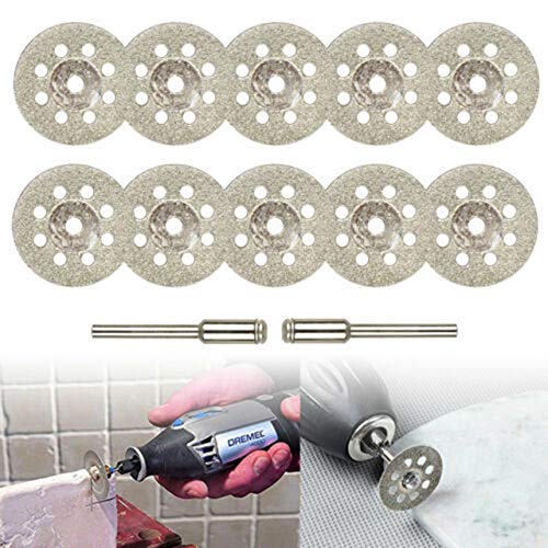 10PCS Diamond Cutting Wheel Blades Set for Metal & Tile - Fast US Shipping