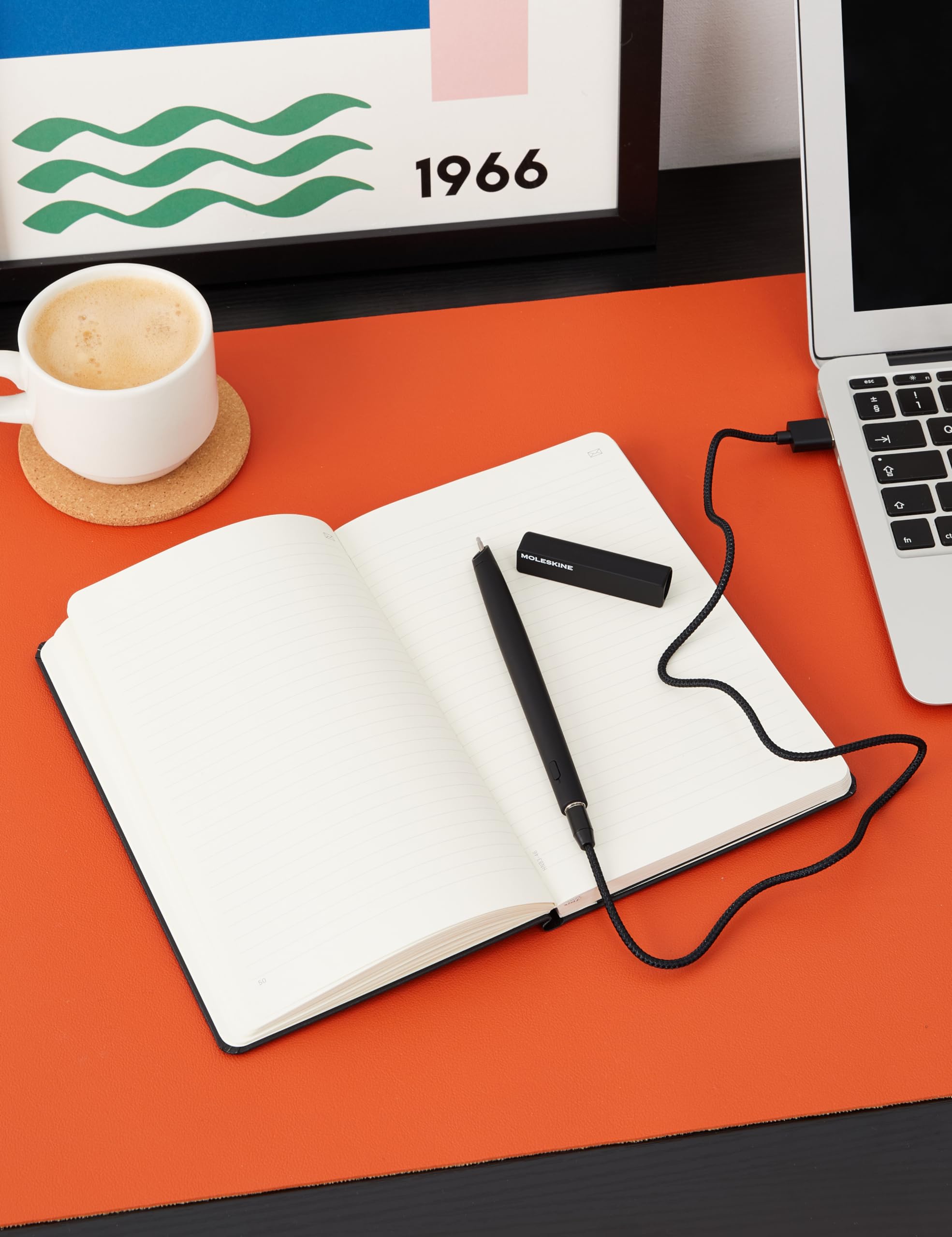 Moleskine Smart Writing Set 2022 - Digital Smart Notebook & Pen with App Sync, Convert Handwritten Notes to Digital (Compatible with Smart Notebooks) - Perfect for Students, Professionals & Creative Note-Taking