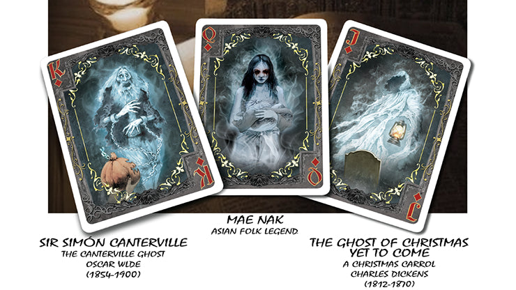 Ghost Stories Playing Cards - Spooky & Fun Card Game for Halloween Parties, Game Nights & Magic Tricks | Premium Quality Deck for Poker, Blackjack & Collectors