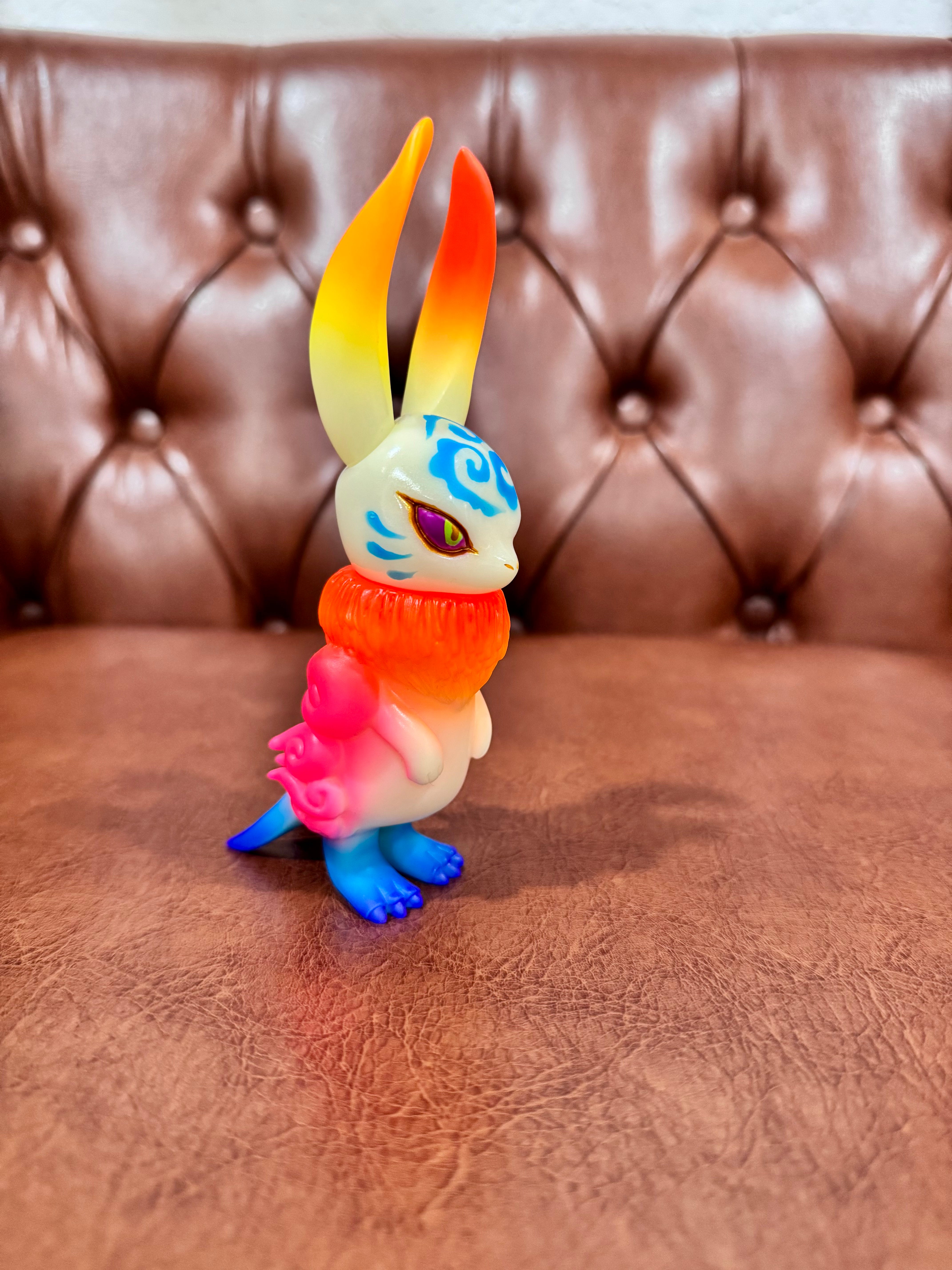 Glow in the Dark YASU Bakeusagi Fluorescent GID Figurine - Perfect for Nighttime Display, Anime Collections, and Room Decor
