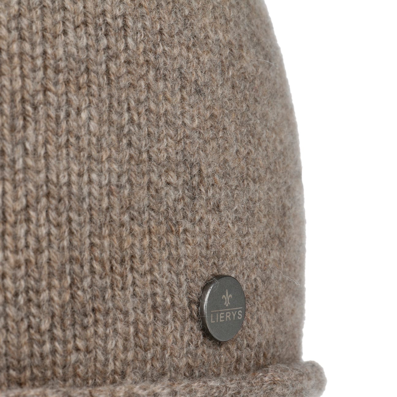 Lierys Soft Cashmere Beanie with Rolled Edge - Winter Warm Knit Hat for Women & Men - Perfect for Skiing, Hiking and Cold Weather Fashion