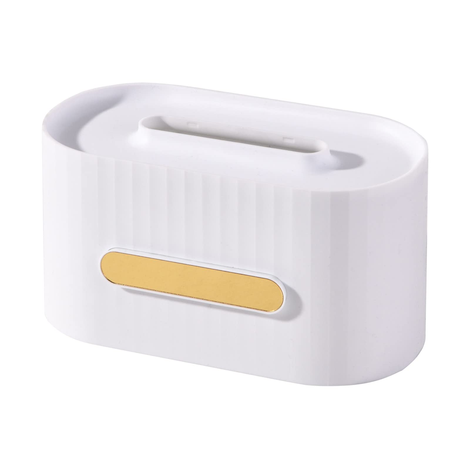 Wall Mounted Tissue Box Holder - Viscose Bathroom Tissue Dispenser with Storage Rack | Space-Saving Bathroom Organizer for Small Spaces, Under Bed Storage Solution