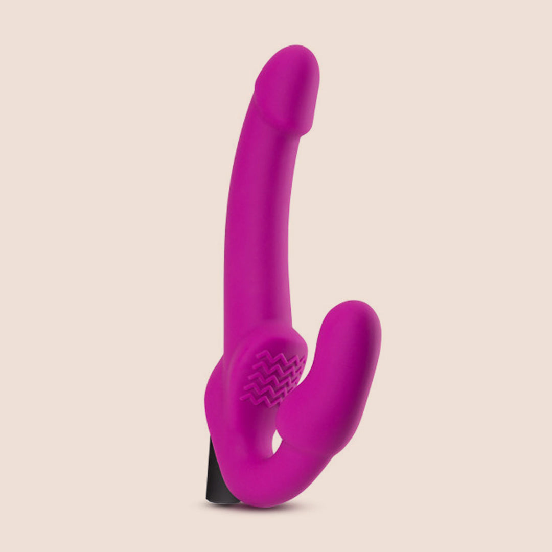 Temptasia Estella Strapless Silicone Dildo - Hands-Free Adult Toy for Couples & Solo Play, Waterproof & Body-Safe for Shower & Bedroom Use