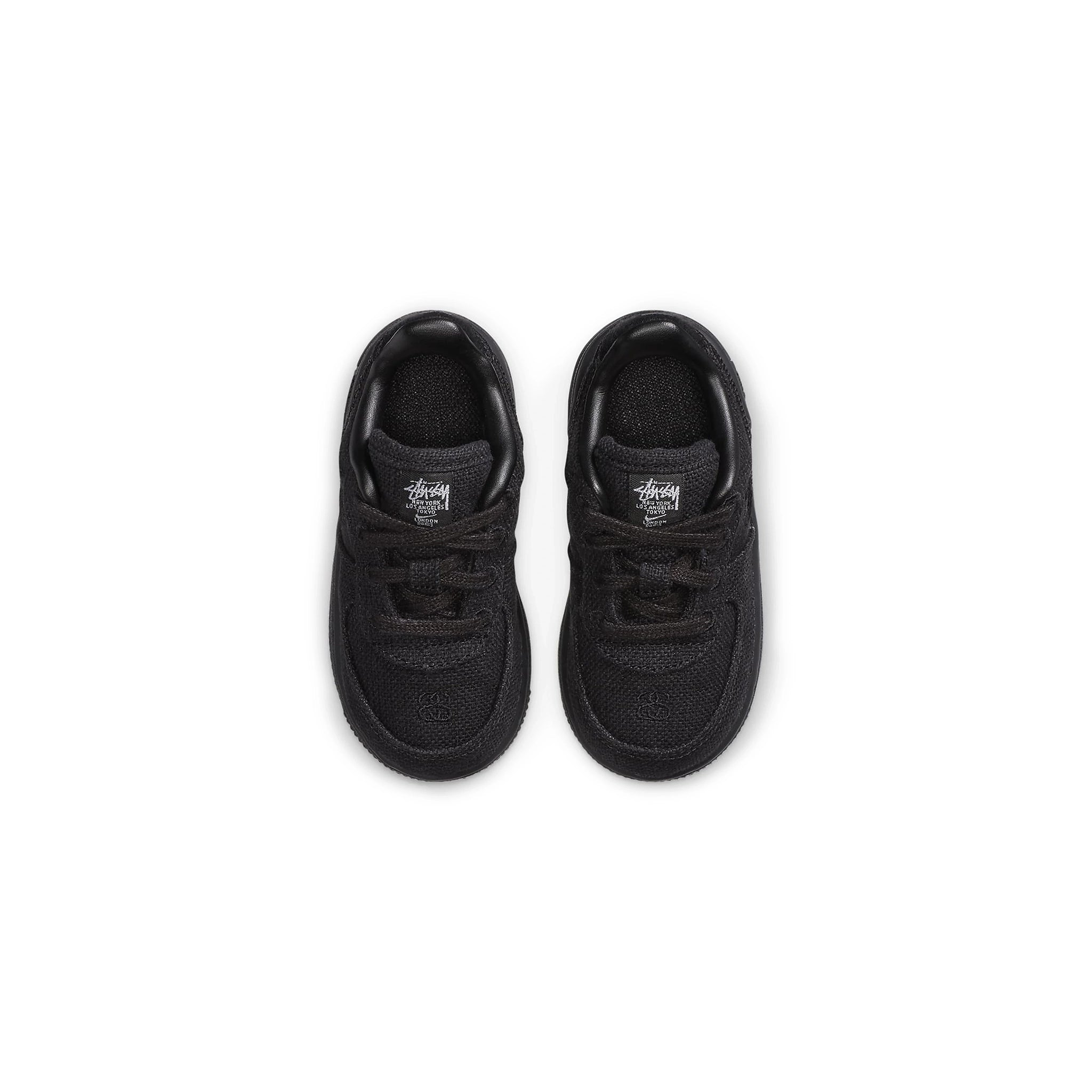 Stussy x Nike Air Force 1 Low Black (TD) - Limited Edition Sneakers for Men & Women - Perfect for Streetwear, Casual Wear & Sneaker Collectors