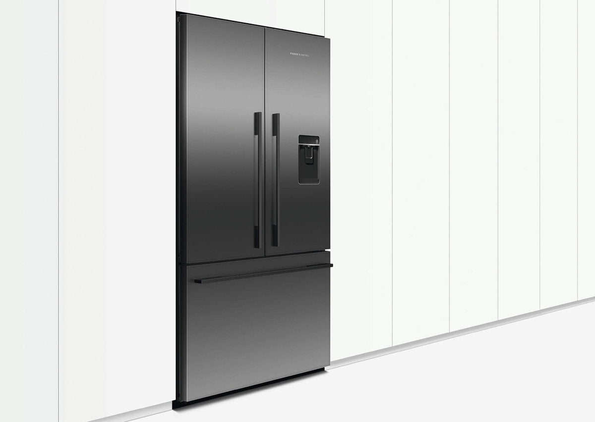 Fisher & Paykel RF610ADUB5 569L French Door Refrigerator - Energy Efficient, Spacious Stainless Steel Fridge for Modern Kitchens & Large Families