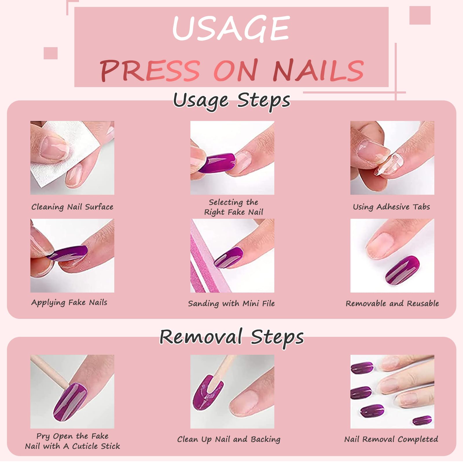 24Pcs Short Almond Press on Nails - French Tip Glossy Aurora Glitter Fake Nails with Glue Stickers, Reusable Acrylic Full Cover Oval Stick on Nails for Women & Girls | Perfect for Parties, Weddings, Date Nights & Everyday Wear