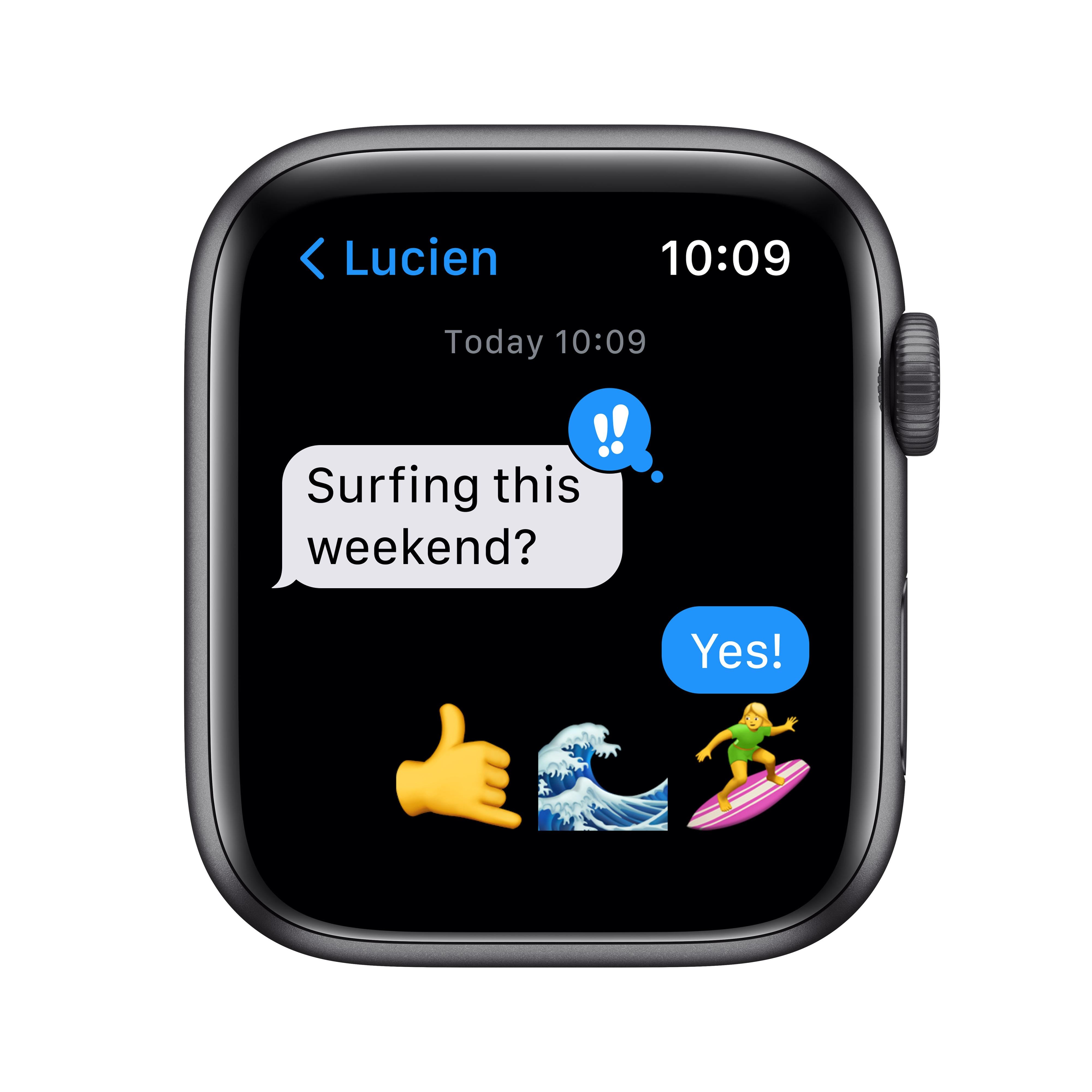 Apple Watch SE (44mm, GPS) - Space Gray Aluminum Case with Midnight Sport Band - Perfect for Fitness Tracking & Daily Wear