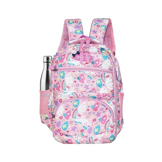 Stylish Korean Lightweight Laptop Backpack for Women & Girls - School, College, Travel & Work - Insulated Lunch Bag Included (Pink) - Perfect for Daily Commute, Campus Life & Business Trips