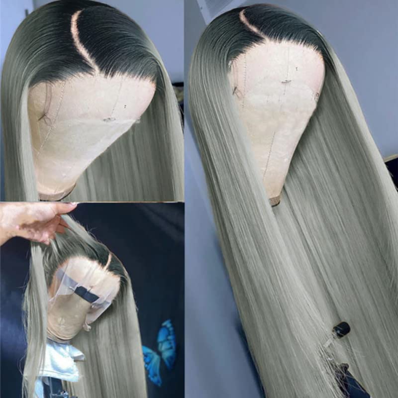 Ombre Black To Gray 24inch