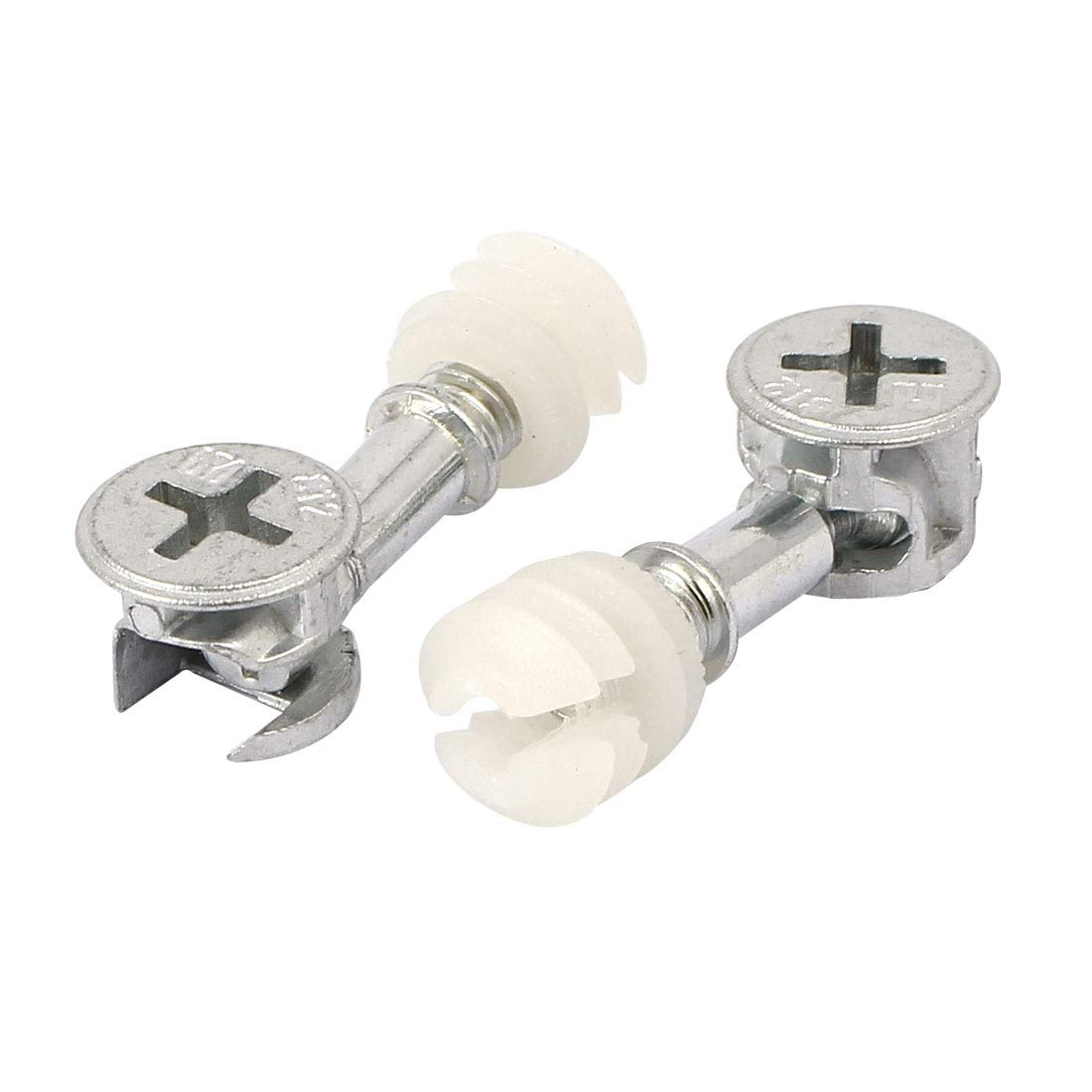 Ochoos 20 Sets Furniture Connector Kit - Cam Lock Fittings, Dowels & Nuts for DIY Furniture Assembly | Perfect for Home Office, Bedroom & Living Room Furniture Projects
