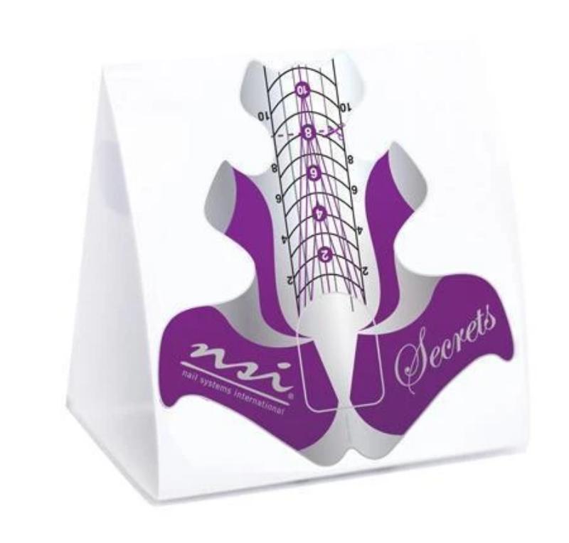 Professional NSI Stiletto Nail Forms for Acrylic & Gel Extensions - Perfect for Salon & DIY Nail Art at Home