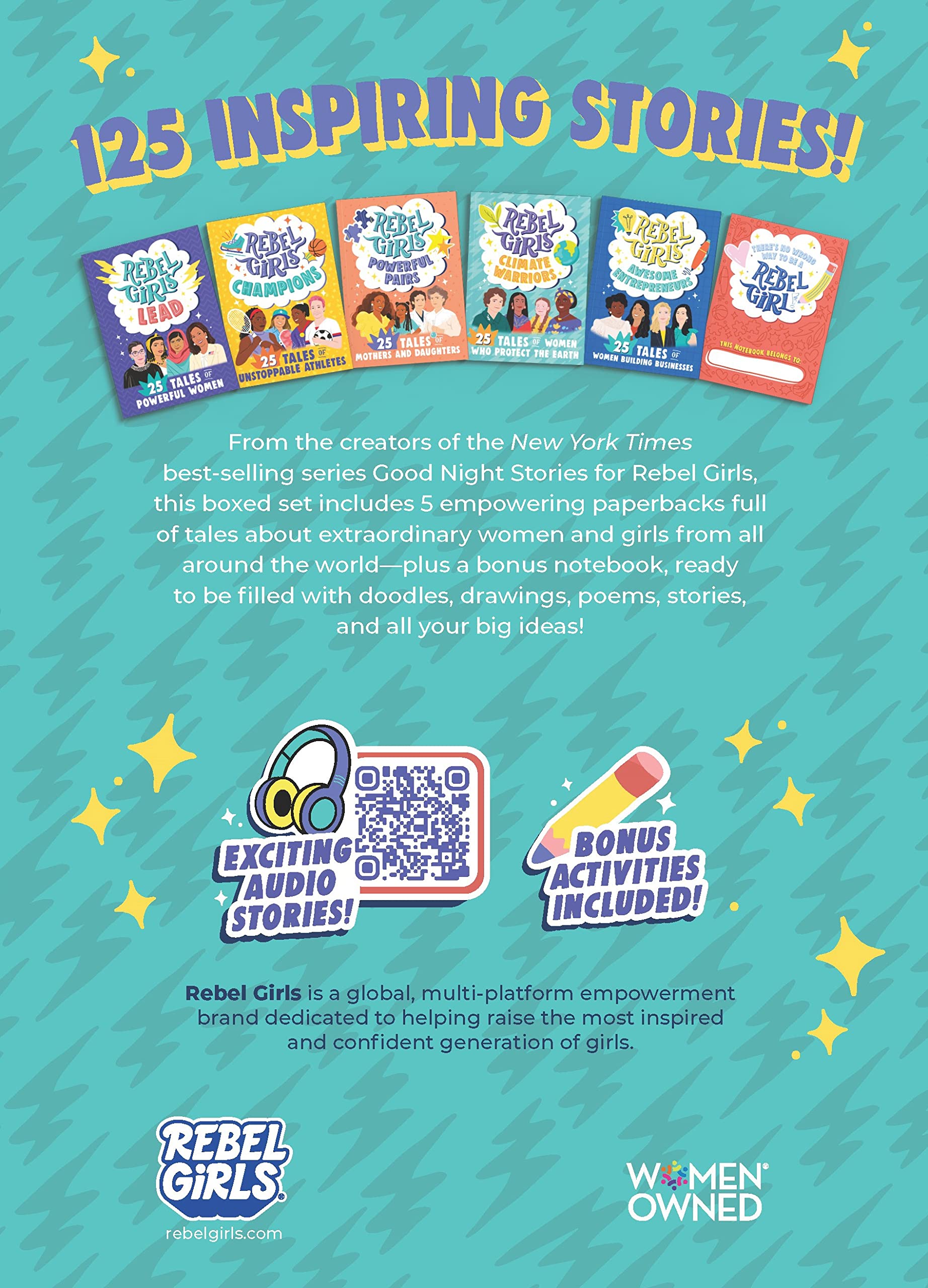 Rebel Girls Dream Big Box Set - Inspiring Book Collection for Kids & Teens - Perfect for Bedtime Stories, Classroom Reading & Gifts